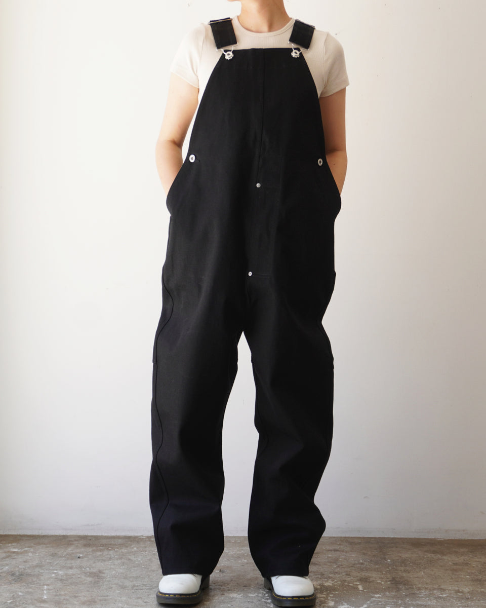 TUKI type2 / black/black denim タイプ２ サロペット ブラックデニム 原田服飾研究所 正規通販店 – bollard