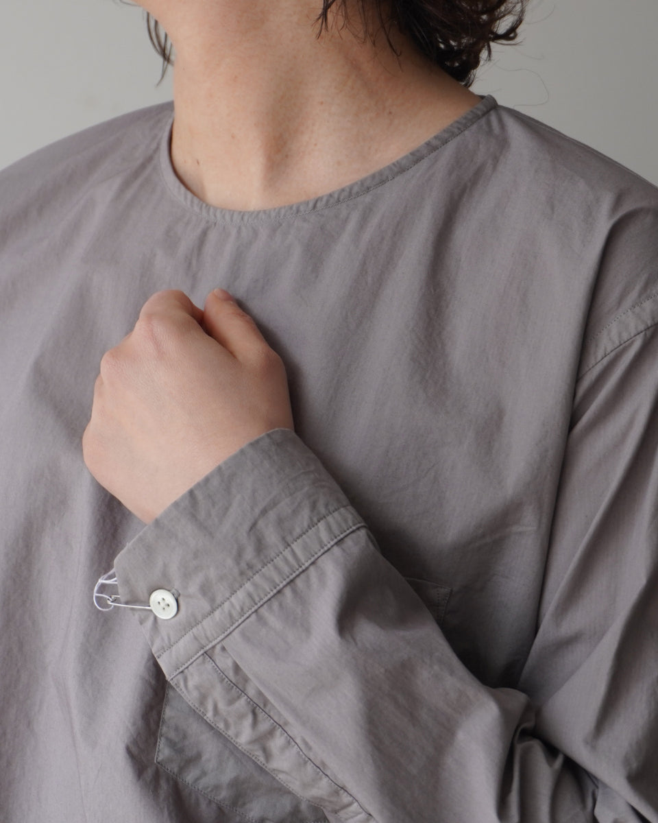 ゴーシュ 80/1タイプライター 丸首 ブラウス【正規販売店】 通販 服