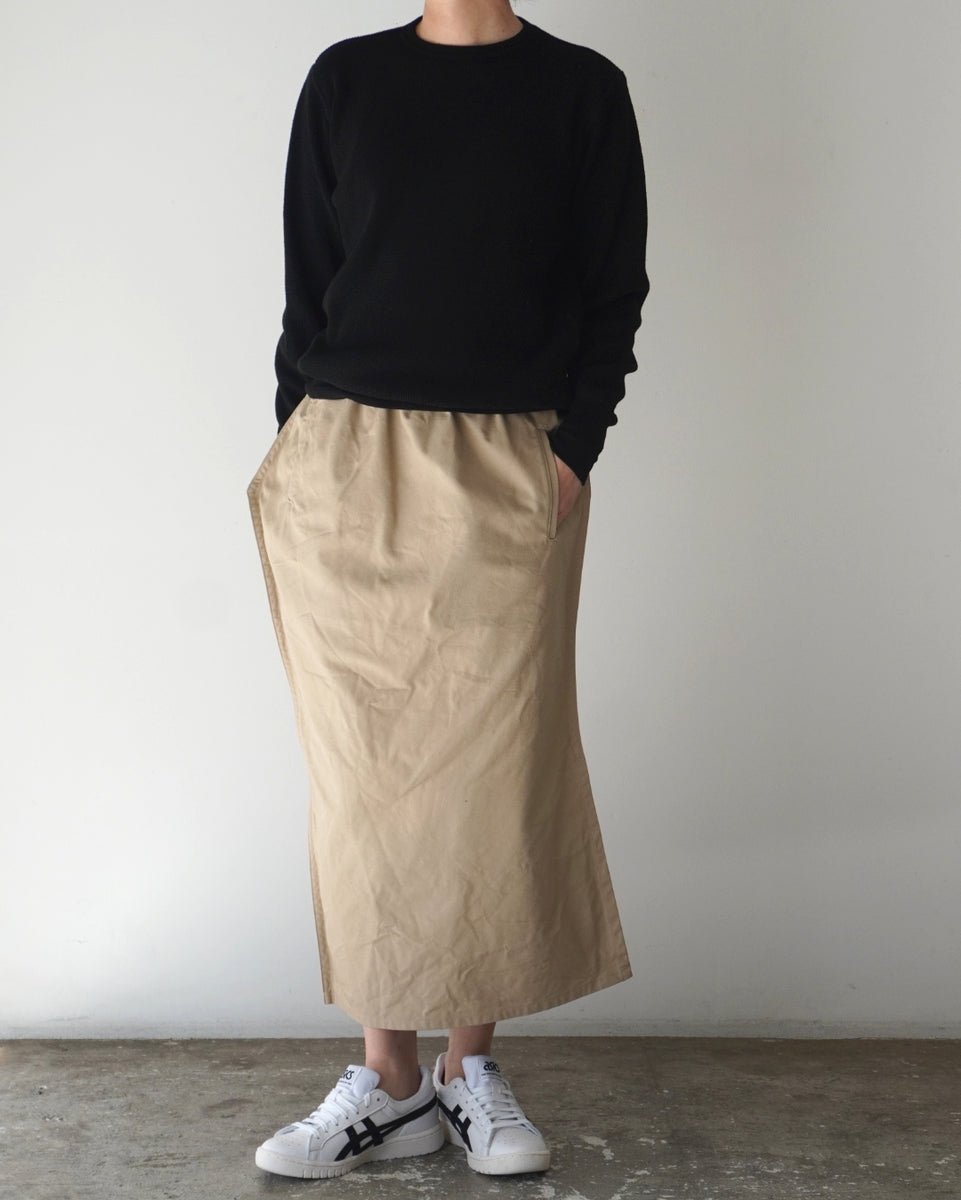 ゴーシュ オーガニックダック 変形スカート 通販【正規販売店】服