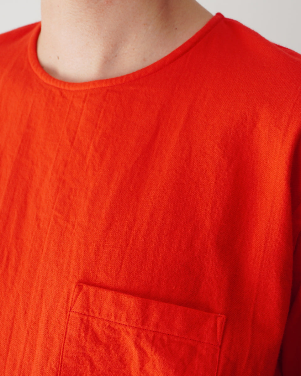 ゴーシュ 20/1オーガニックツイル プルオーバーブラウス