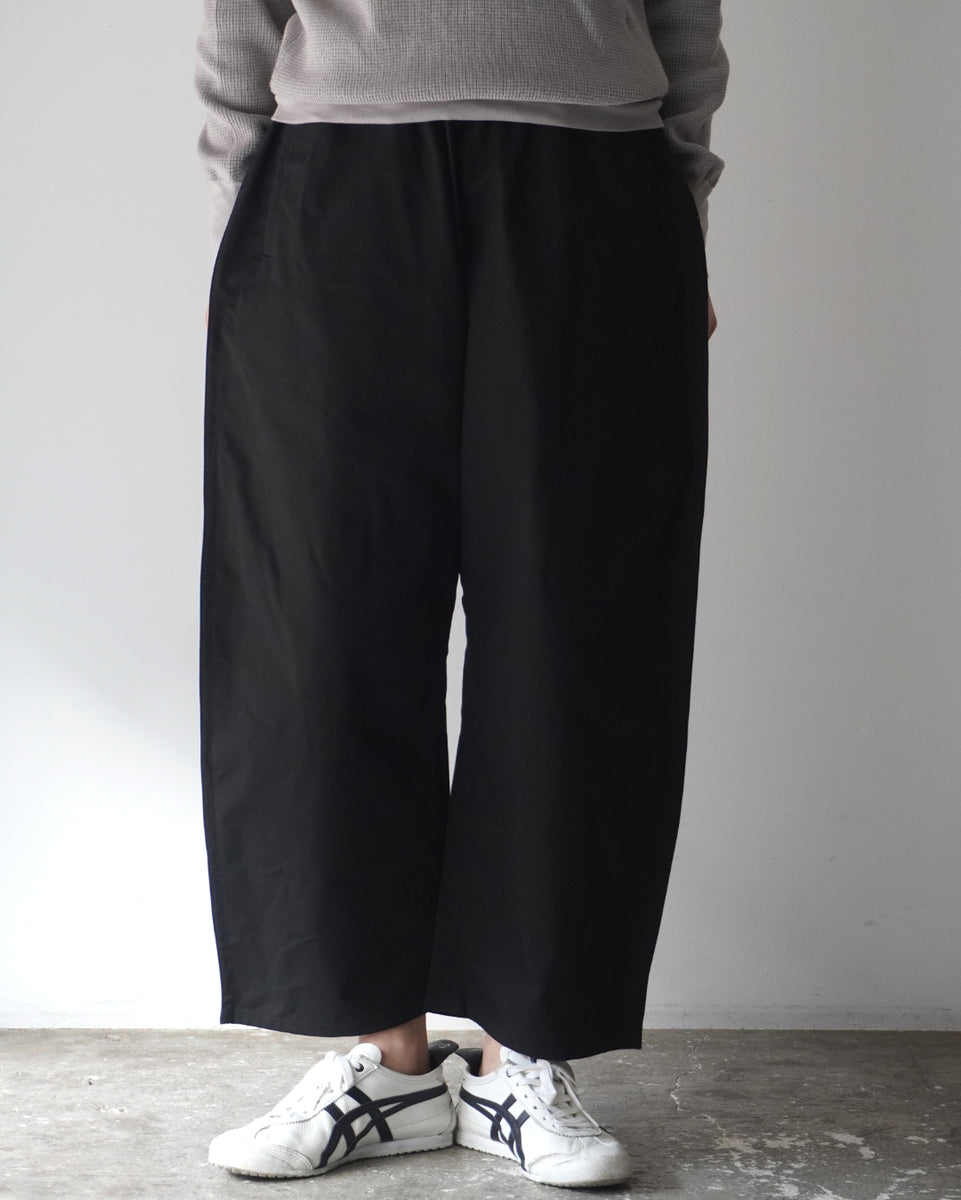 ゴーシュ オーガニックダック カーブワイドパンツ 通販【正規販売店