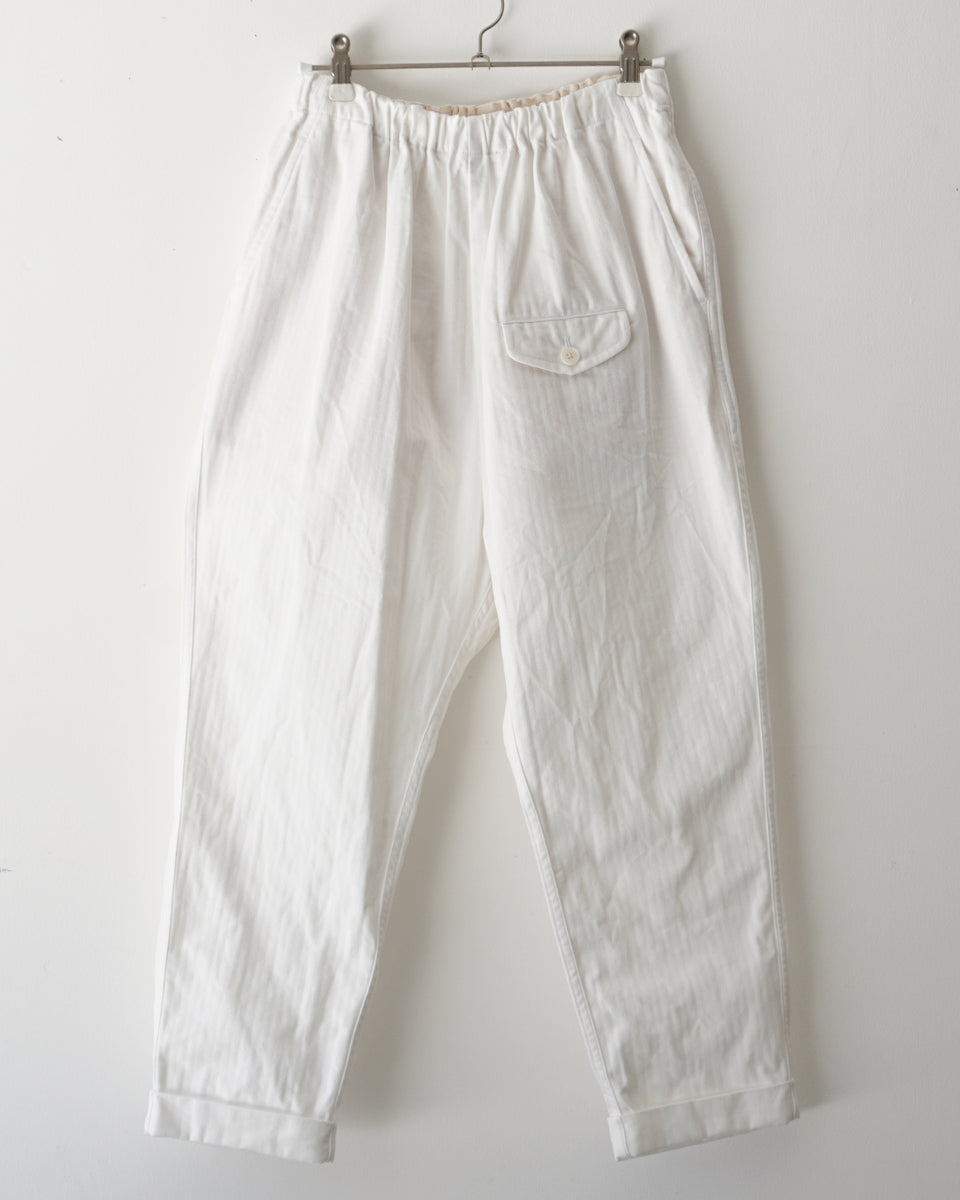 ゴーシュ スレンヘリンボン テーパードパンツ / 4色 通販【正規販売店