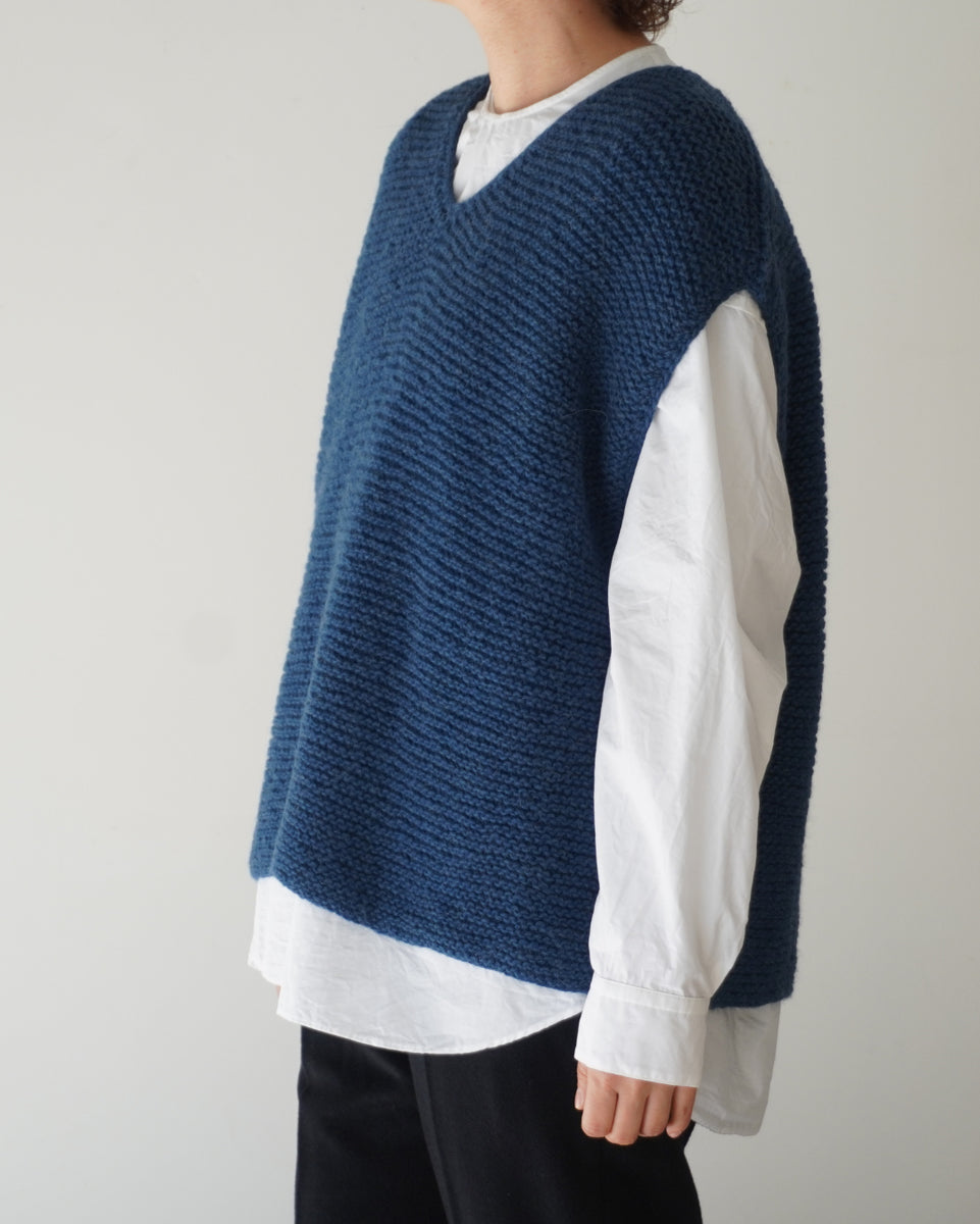 ゴーシュ アルパカウールハンドニット ベスト 通販【正規販売店】服