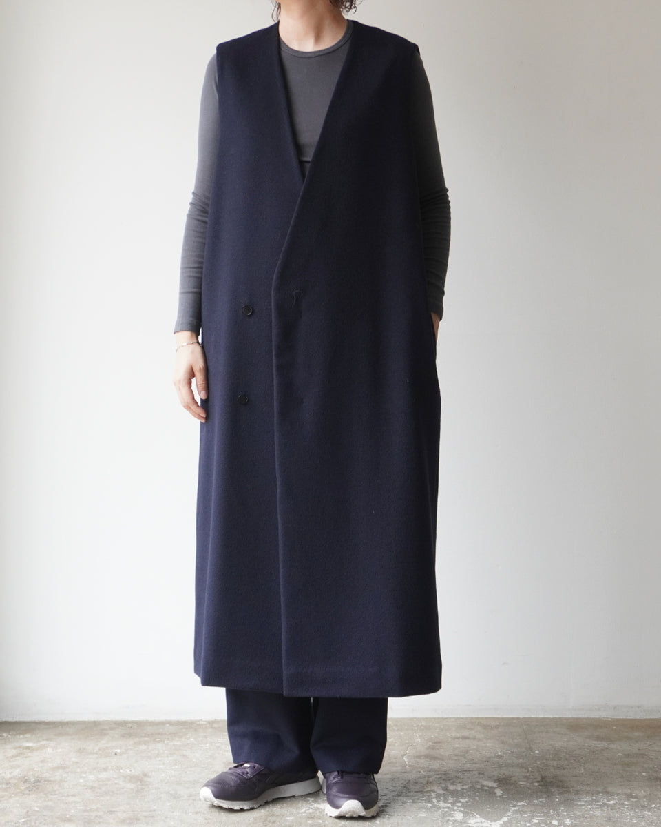 ゴーシュ ウールベロア ベストコート 通販 服 【正規販売店