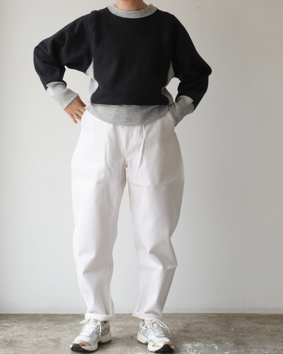 TUKI type4 / white denim / size0,1【正規通販店】タイプ4 デニム