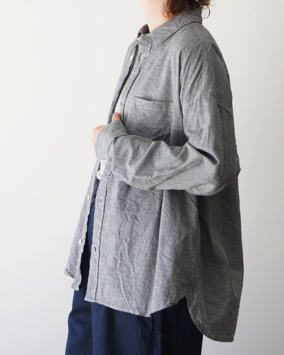 ガーゼシャツ ゴーシュ コットンリネンガーゼ シャツ【正規販売店】 通販 服