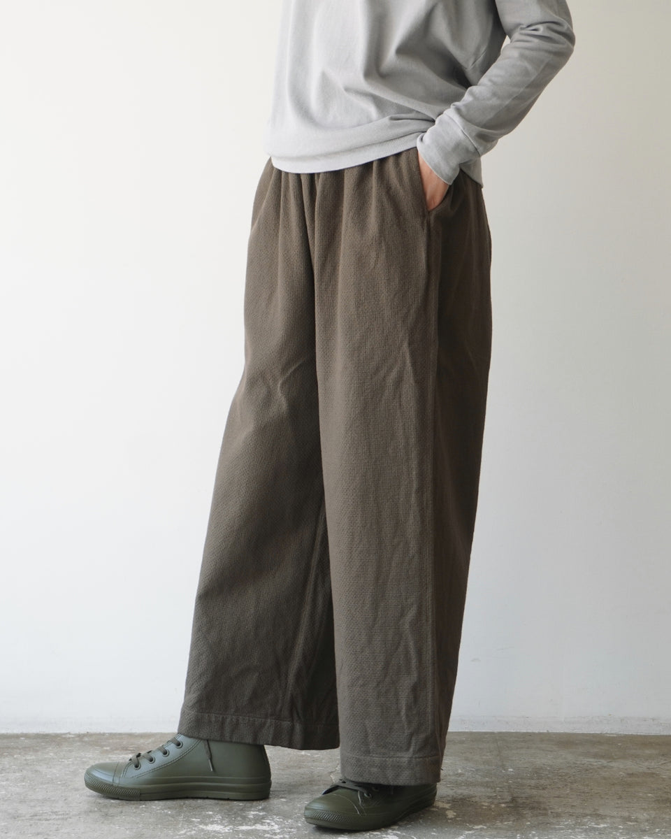 ゴーシュ コットンドビー ワイドパンツ【正規通販店】 服 通販 – bollard