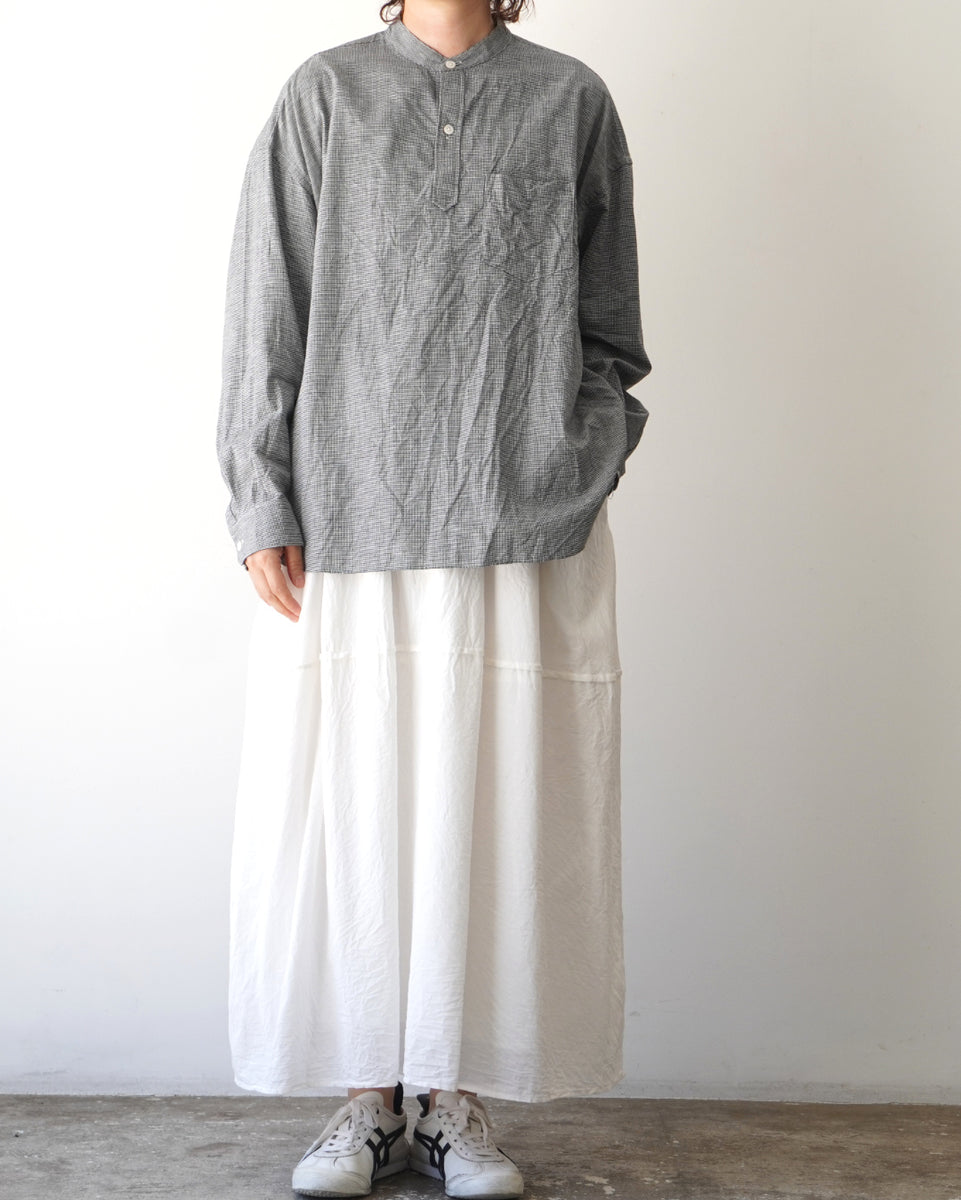 ゴーシュ　スカート ゴーシュ コットンリネンガーゼ ロングスカート【正規販売店