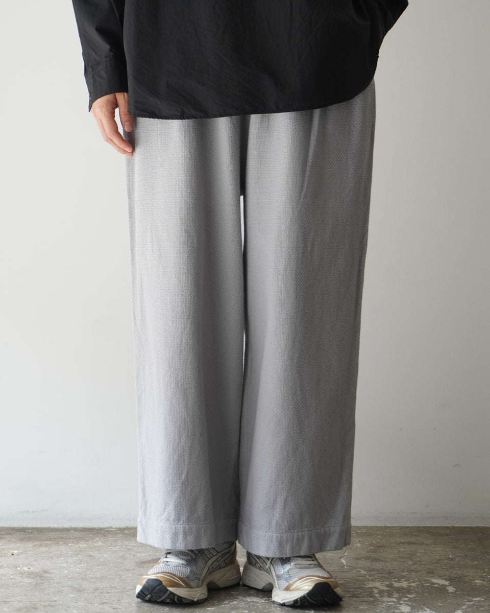 ゴーシュ　パンツ ゴーシュ シックキャンバス ワイドパンツ / ブラック【正規通販店】 服