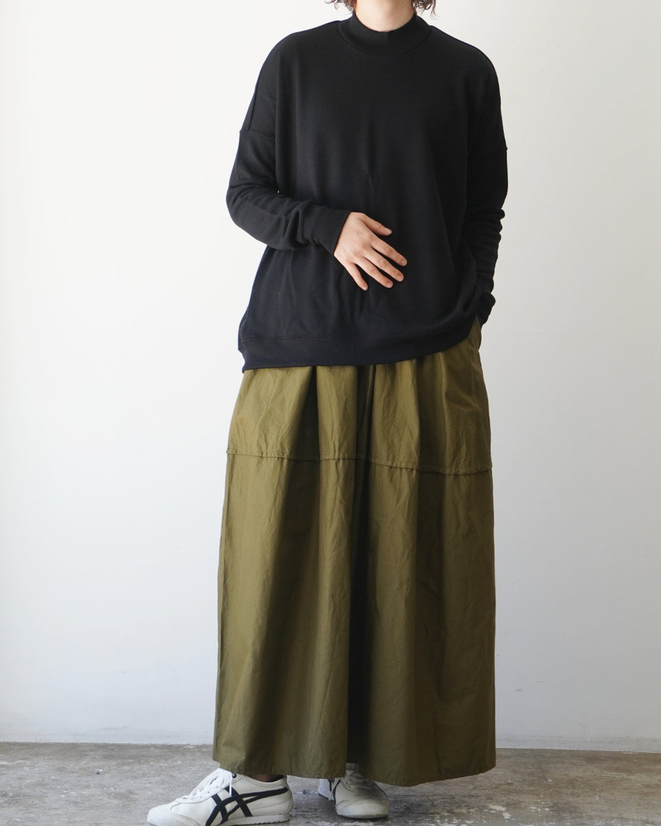 ゴーシュ 20/1ポプリン ロングスカート【正規販売店】 通販 服 シャツ