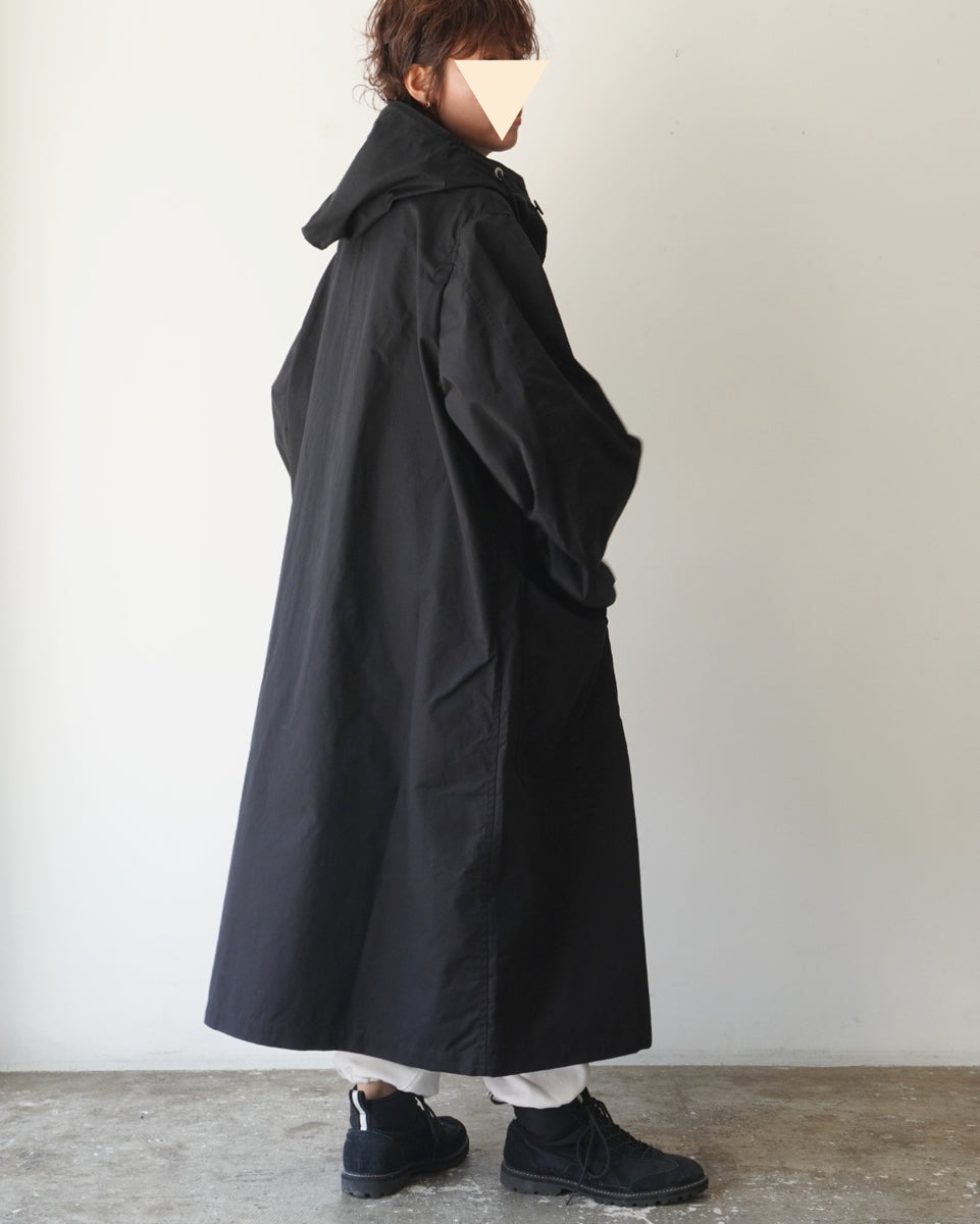 TUKI hooded coat【正規販売店】ロングコート フーデットコート 原田