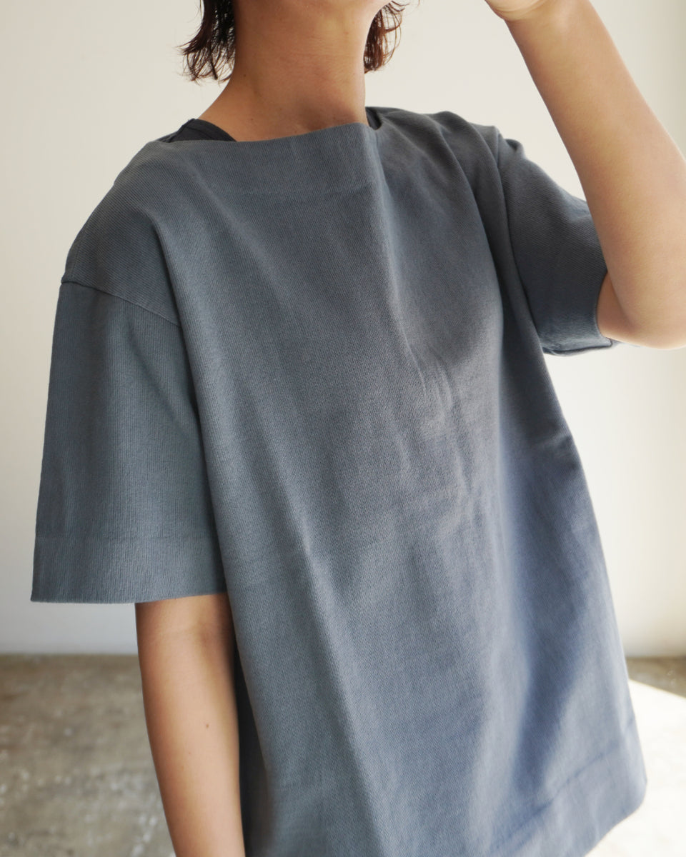 ゴーシュ　ライトブルー 半袖シャツ ゴーシュ BDインレイ 半袖 カットソー / 3色【正規通販店】 服 通販 T