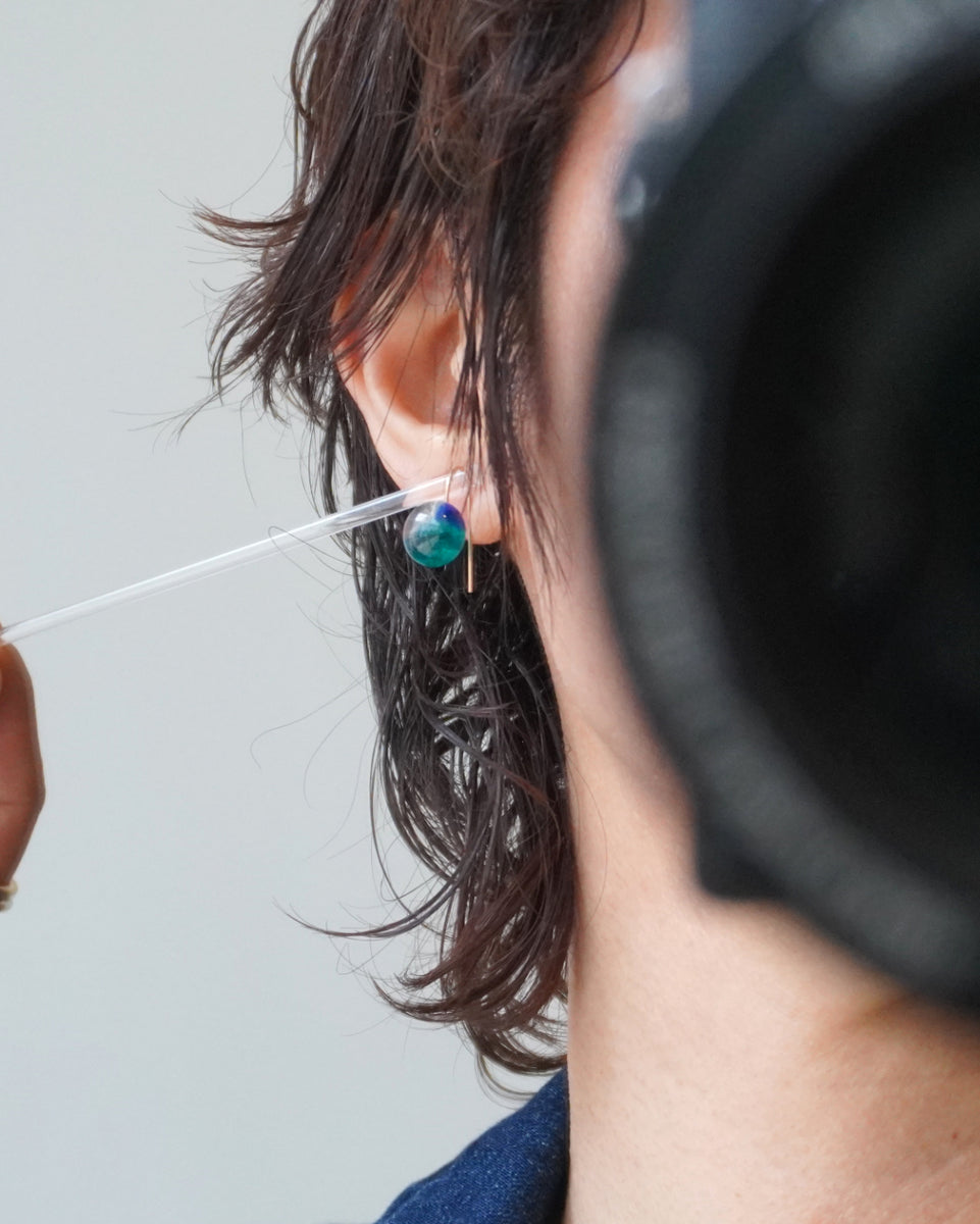 TSUTTSU ガラスピアス 通販 一点物 クリックポスト配送可 – bollard