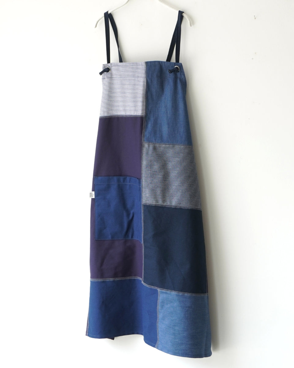 パッチワークエプロン 3sun BAILER 【正規通販店】 エプロン アップ