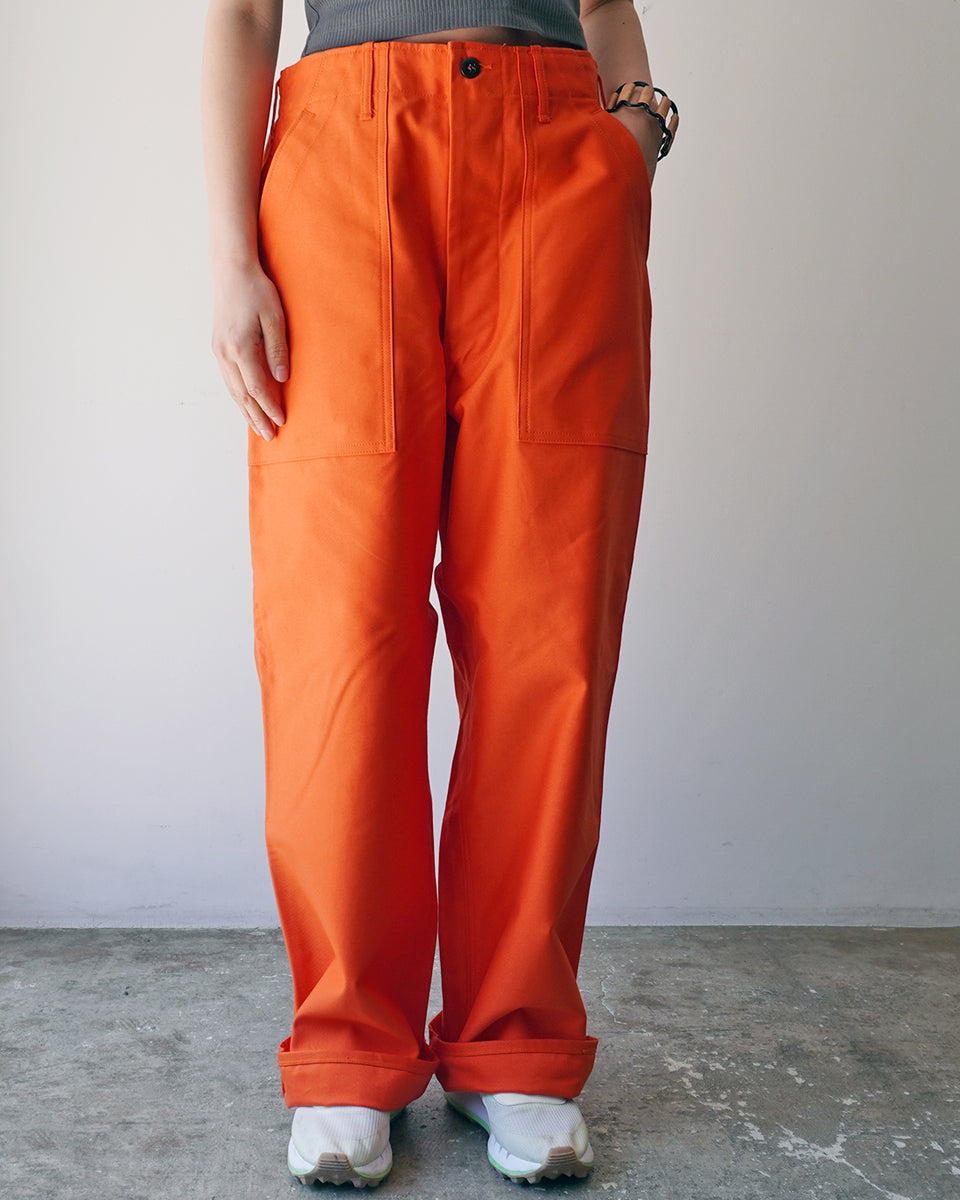 TUKI Baker Pants - 2PLY SATEN - ベイカーパンツ TUKI baker pants / orange / 2 ply sateen 通販【正規販売店