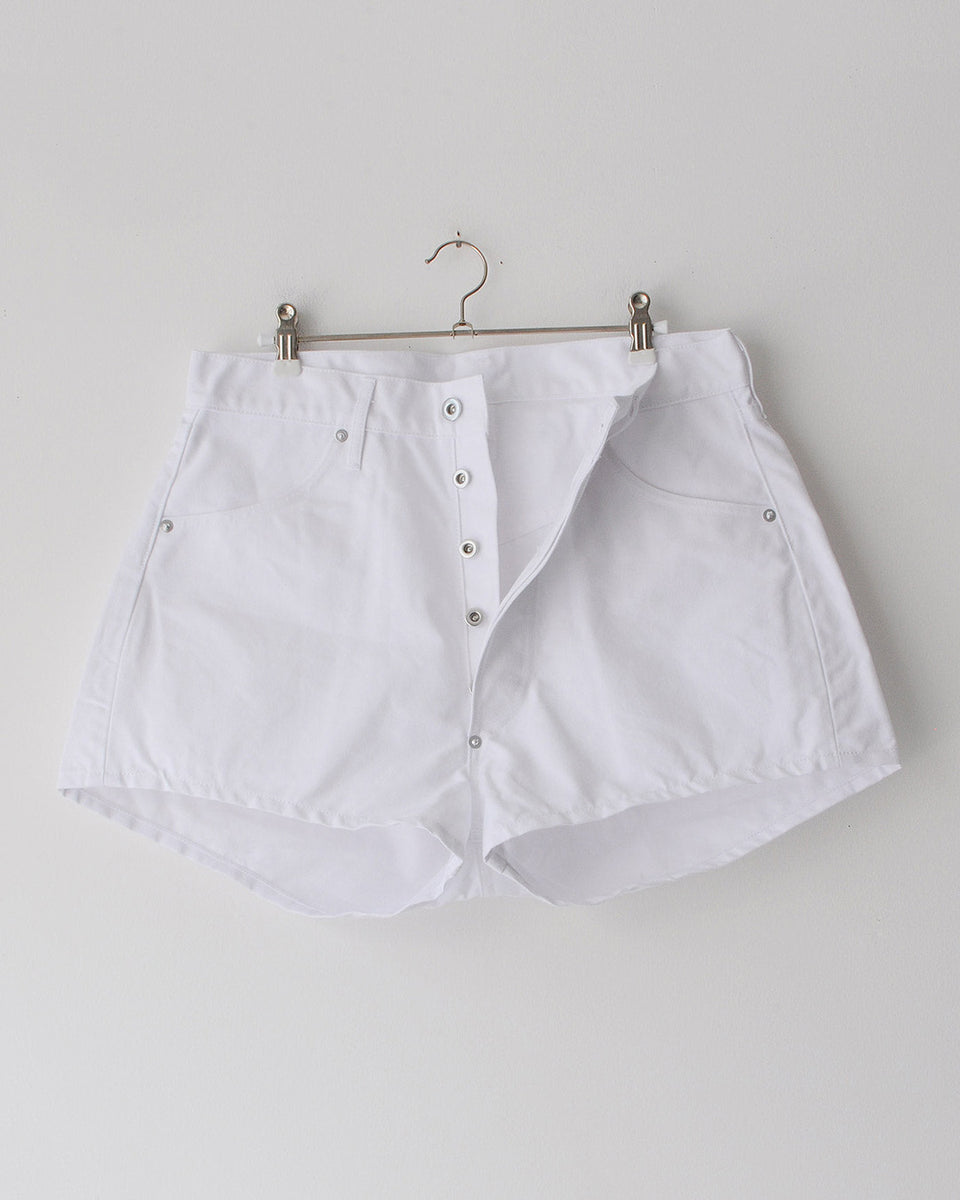 TUKI super duck tail shorts / white 通販【公式販売店】ショーツ