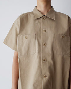 TUKI blouses / gabardine / khaki / size2,4