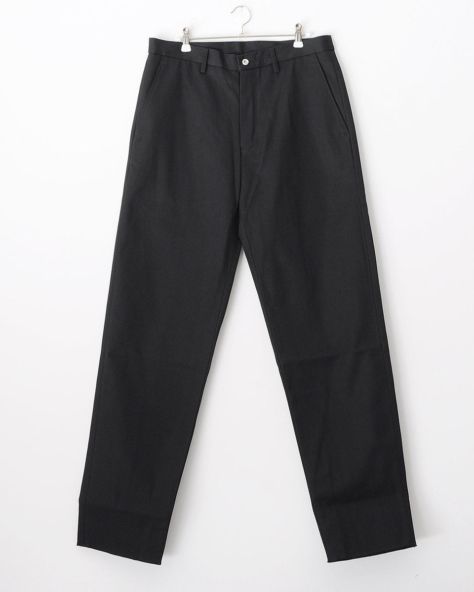TUKI trousers / black / combed duck 通販【公式販売店】トラウザーズ 