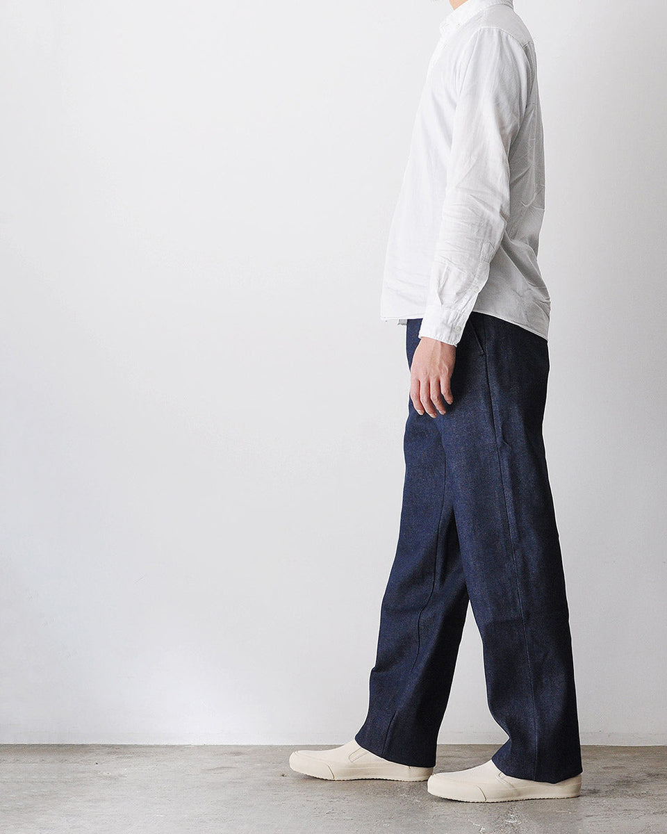 TUKI trousers / indigo / selvedge denim 通販【公式販売店