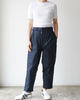 TUKI pilot pants / navy blue / oxford / size0