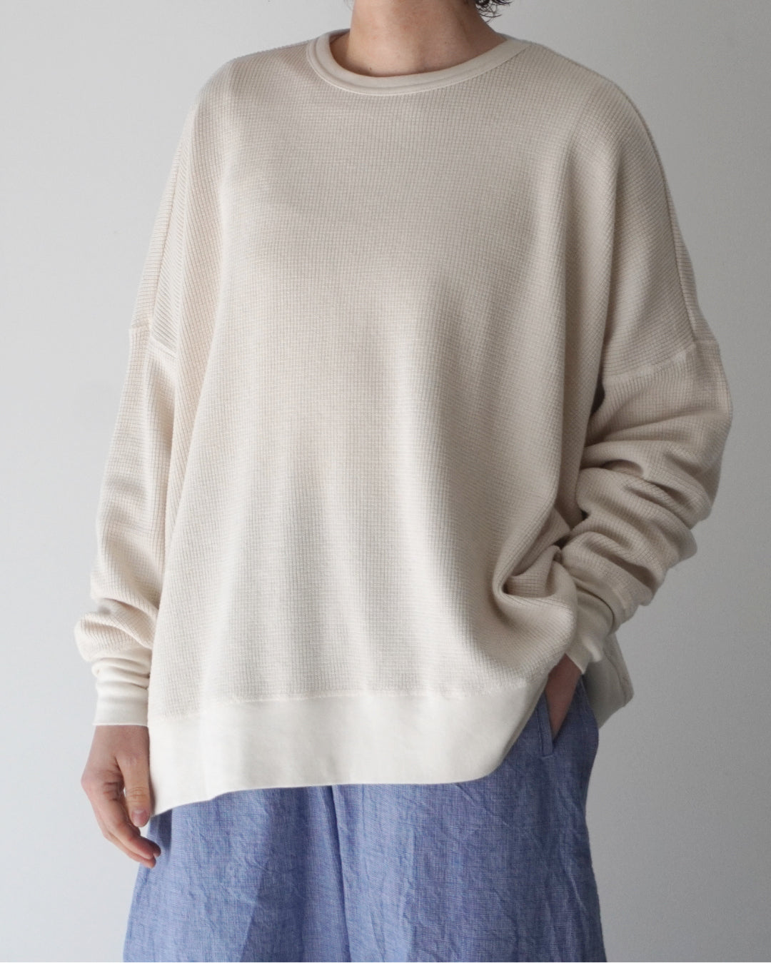 ゴーシュ ハーフリブ 長袖ワイド幅 通販【正規販売店】服 カットソー