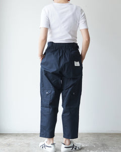 TUKI pilot pants / navy blue / oxford / size0