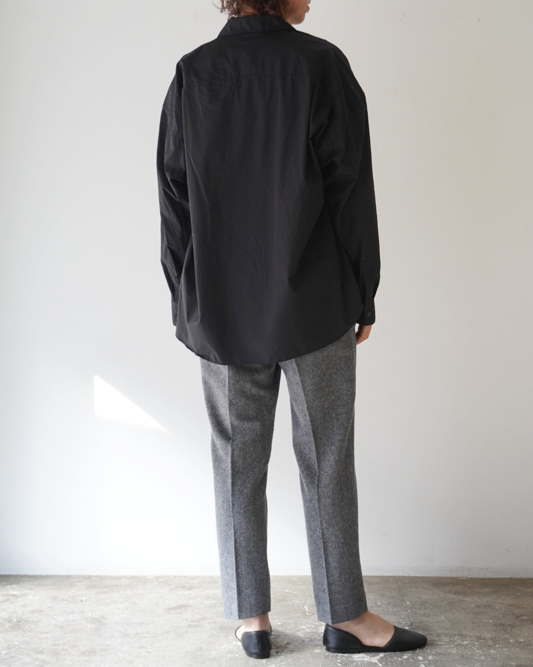 ゴーシュ ピマタイプライター シャツ / ブラック