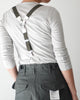 TUKI elastic braces / black, white