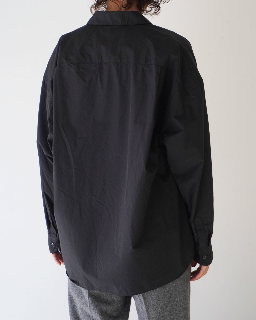 ゴーシュ ピマタイプライター シャツ / ブラック