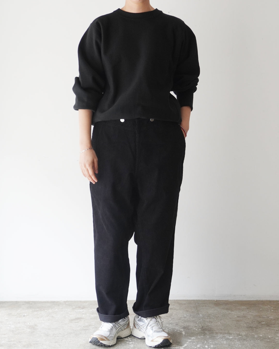 TUKI type3 / black / 12 wale corduroy / size1