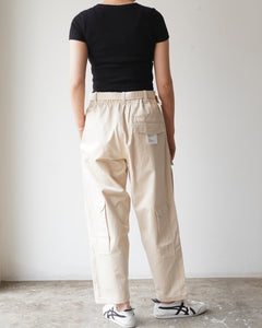 TUKI pilot pants / ecru / gabardine / size0