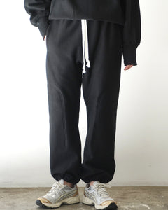 TUKI cotton long johns / black / size2