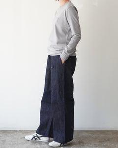 ゴーシュ セルベッジデニム ワイドパンツ　美品 ゴーシュ セルベッジデニム ワイドパンツ 通販【正規販売店】服