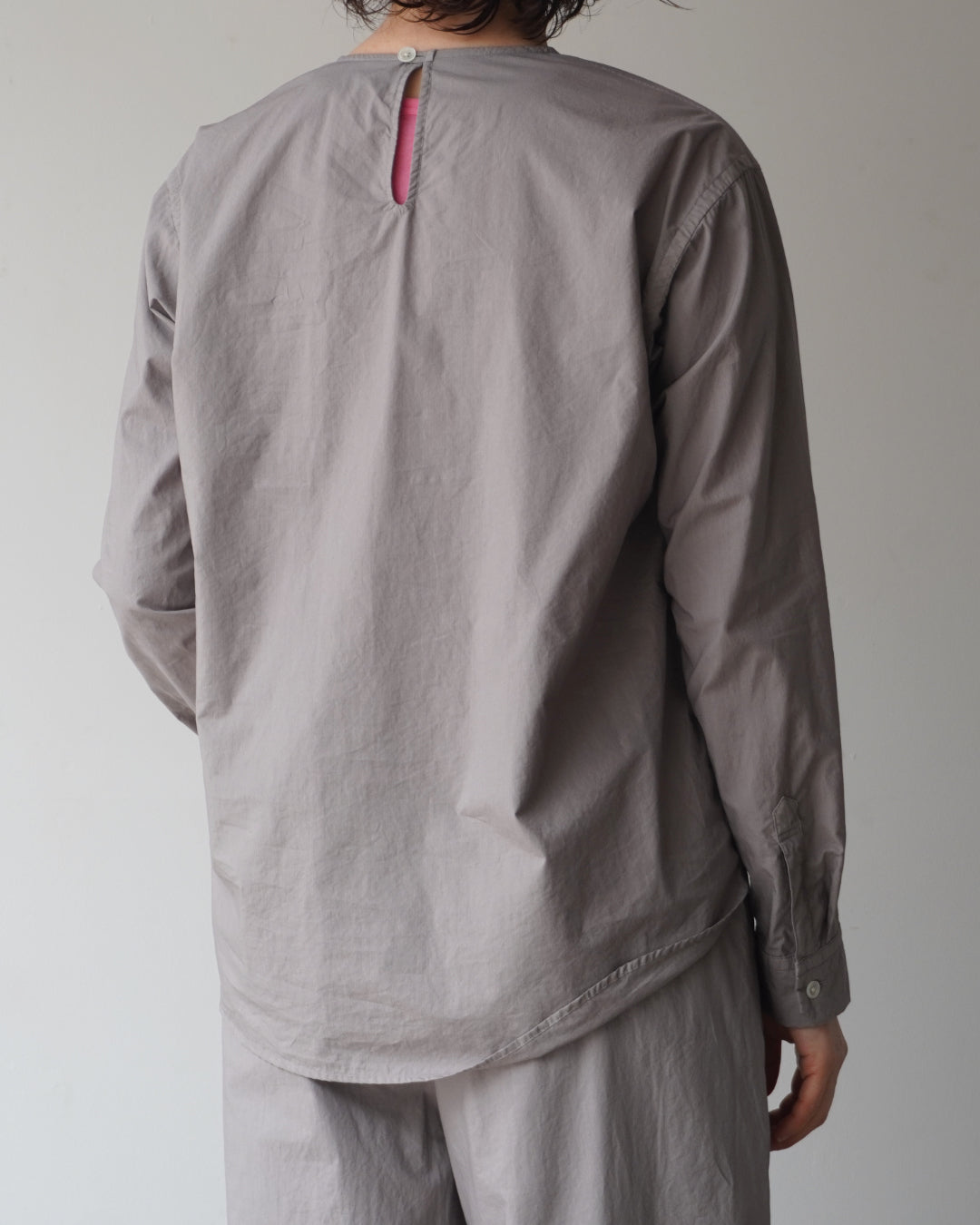 ゴーシュ 80/1タイプライター 丸首 ブラウス【正規販売店】 通販 服
