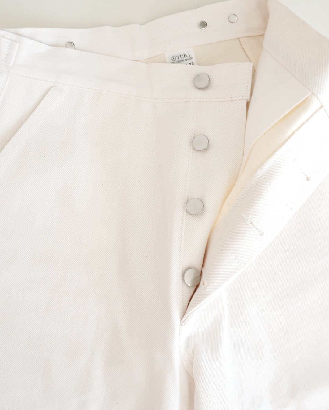 TUKI type4 / white denim / size0,1