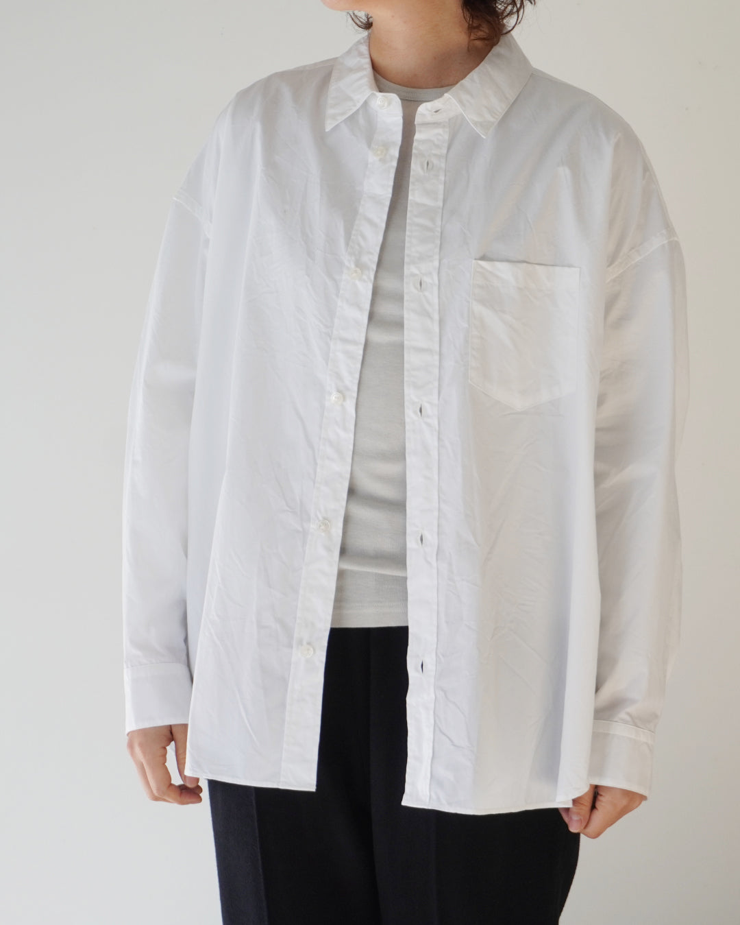 ゴーシュ ピマタイプライター シャツ / ホワイト