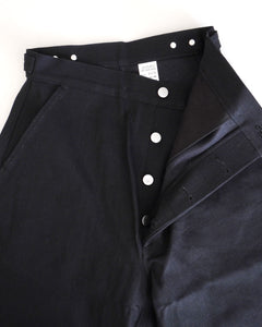 TUKI type4 / black/black denim / size0,1