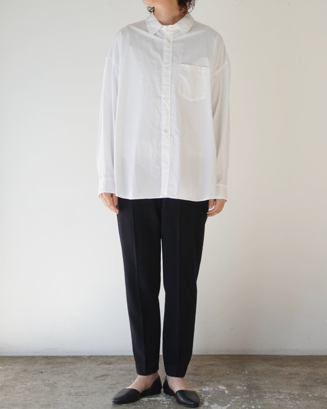 ゴーシュ ピマタイプライター シャツ / ホワイト