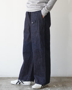ゴーシュ セルベッジデニム ワイドパンツ