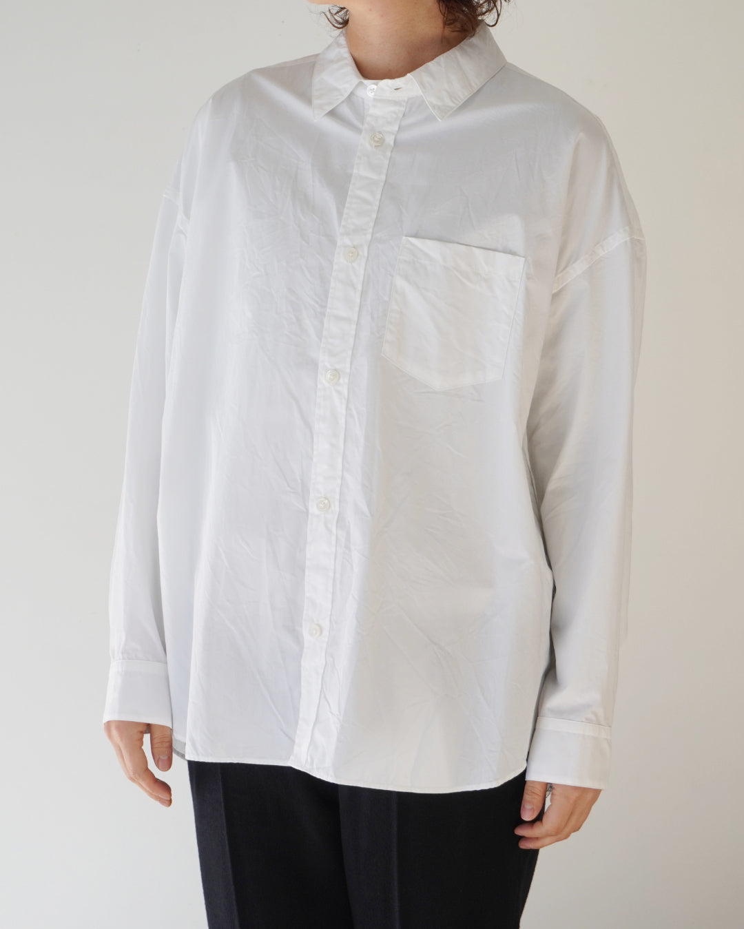 ゴーシュ ピマタイプライター シャツ / ホワイト