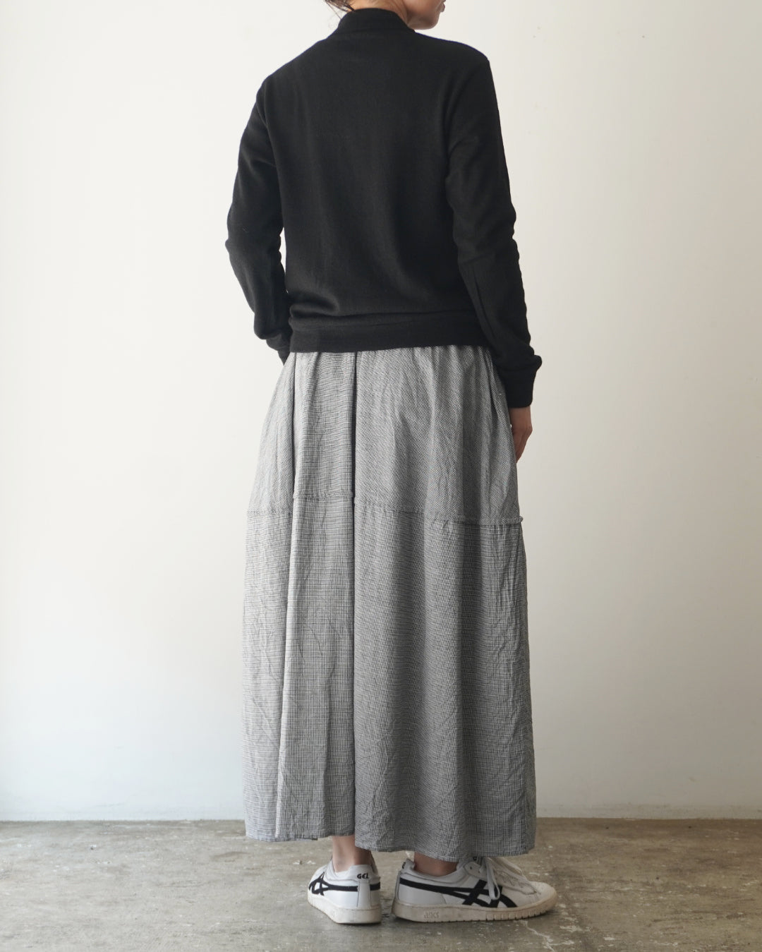 ゴーシュ コットンリネンガーゼ ロングスカート【正規販売店】 通販 服