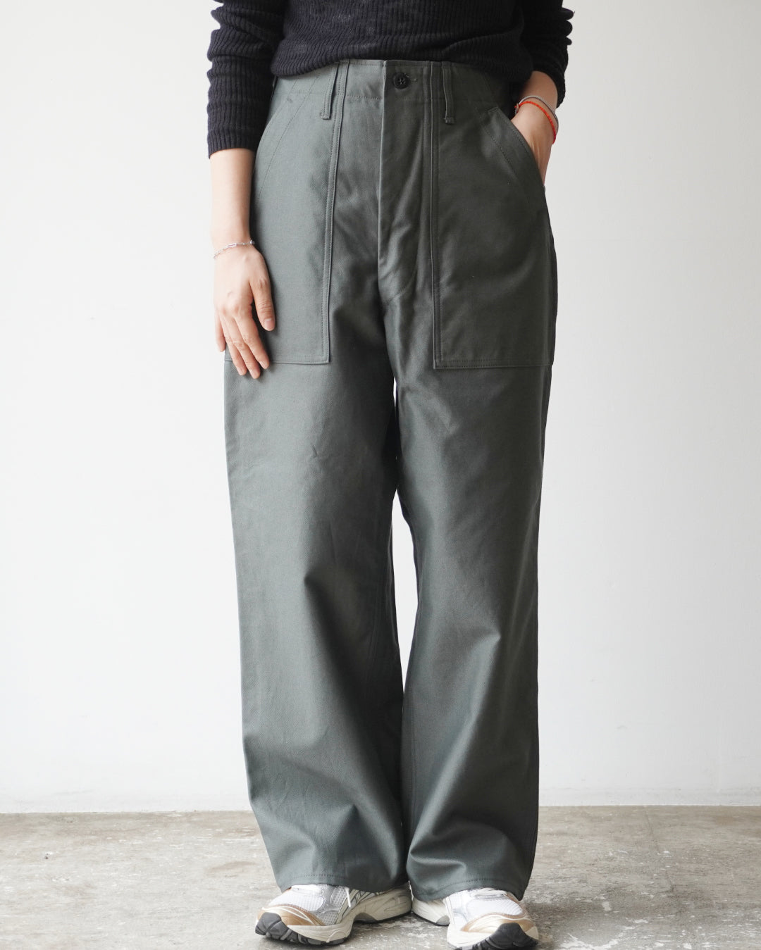 TUKI baker pants / 2 ply sateen【正規通販店】ベイカーパンツ 原田