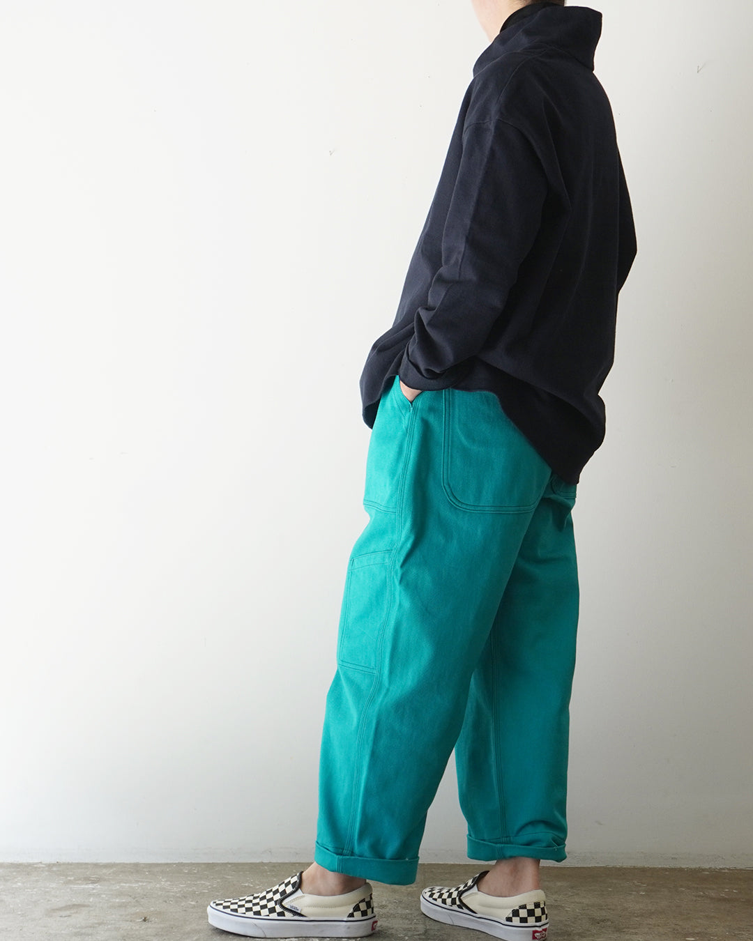 combat pants / turquoise / katsuraghi drill コンバットパンツ【正規