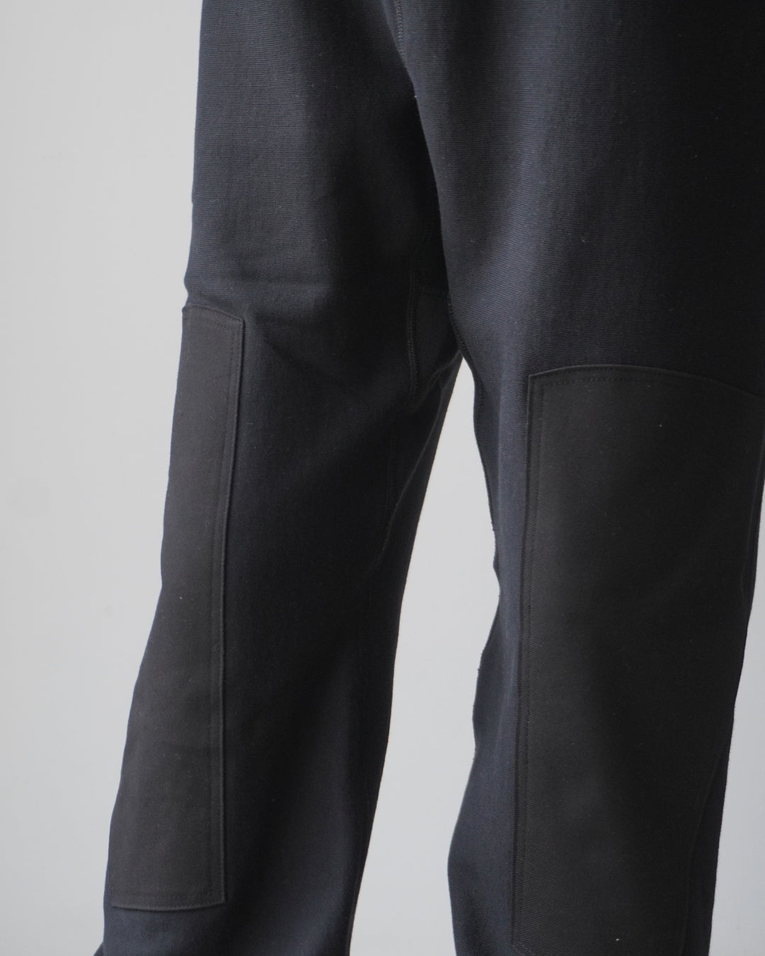 TUKI cotton long johns〈knee patch〉/ black / size2