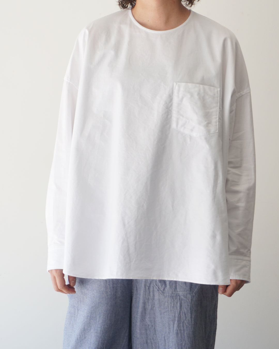ゴーシュ アメリカンオックス 丸首ブラウス【正規販売店】 通販 服