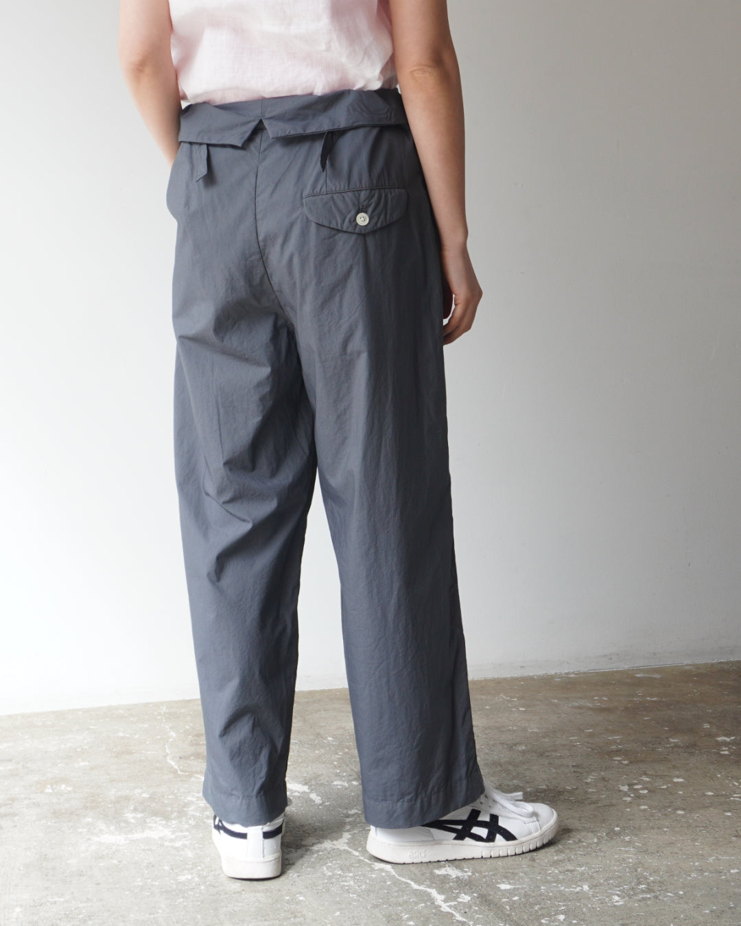 ゴーシュ　パンツ ゴーシュ 80/1タイプライター ワイドパンツ【正規販売店】通販 服 ハイ