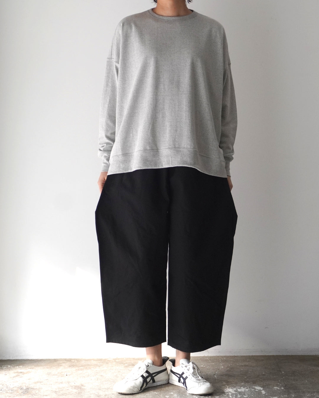 ゴーシュ オーガニックダック 台形ワイドパンツ 通販【正規販売店】服