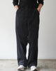 TUKI baker pants / black / 9wale corduroy / size0