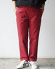 TUKI s/s slim trousers / ebony / katsuraghi drill / size1