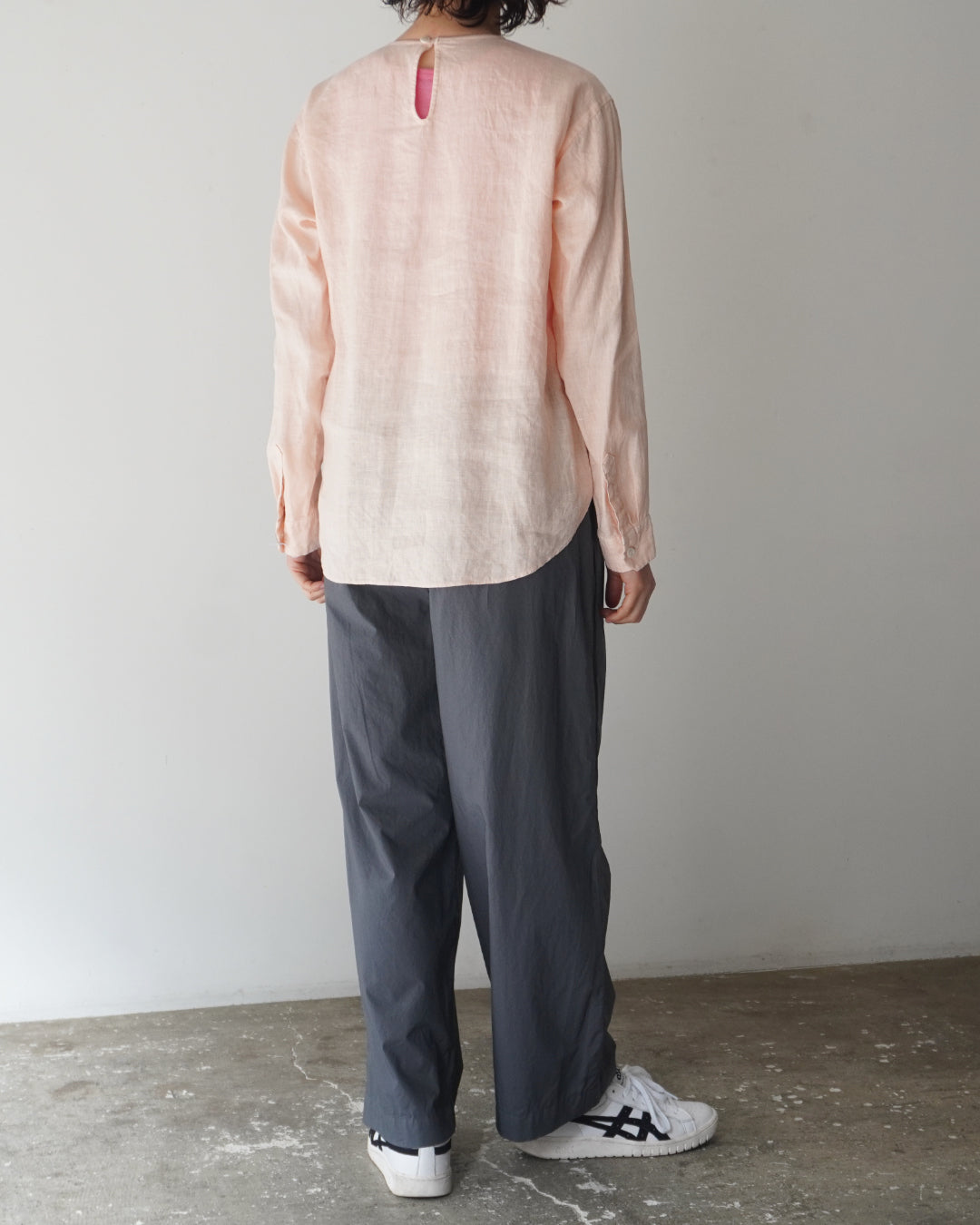 ゴーシュ 60/1ヘンプ 丸首 ブラウス【正規販売店】 通販 服 シャツ